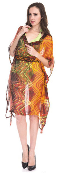 women's-chiffon-tops---colorful-diamond-prints