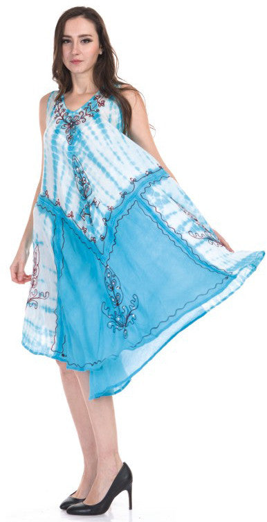 women's-rayon-gowns---two-tone-prints
