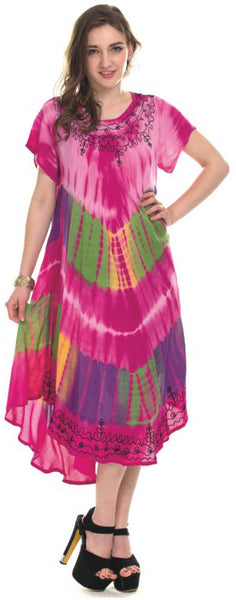 women's-rayon-gowns---bright-colorful-prints