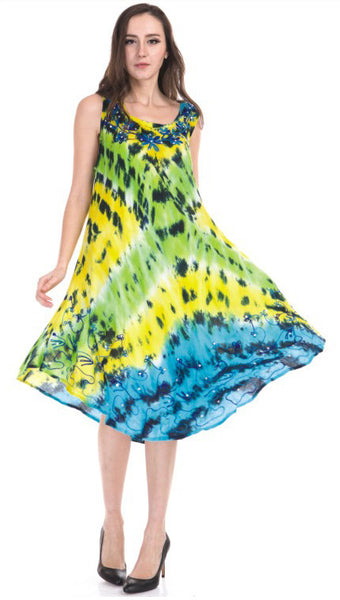 women's-rayon-gowns---colorful-prints