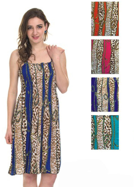 women's-sundresses---leopard-prints