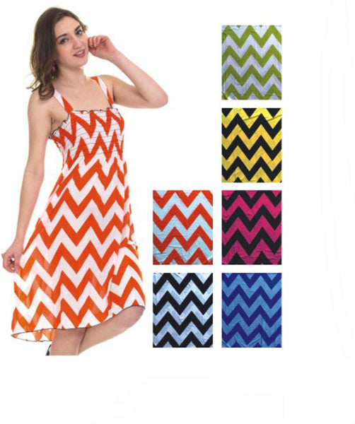 women's-sundresses---chevron-prints