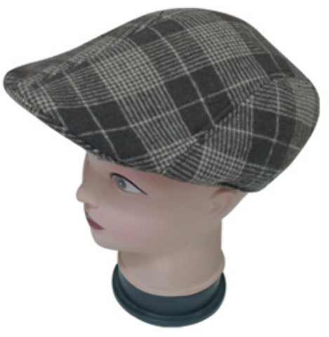 men's-beret-hats---plaid-prints