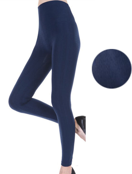 women's-high-waisted-leggings---blue