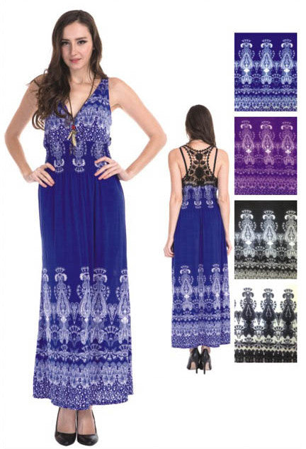 women's-lace-back-long-sundresses---ornate-prints