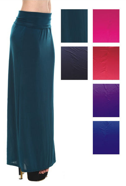 women's-long-skirts---solid-colors