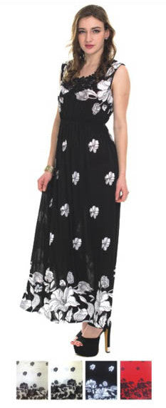 women's-long-sundresses---colored-floral-prints