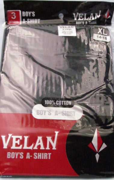 "velan"-boy's-3pc/pk-100%-cotton-black/grey-a-shirt-(s-xl)