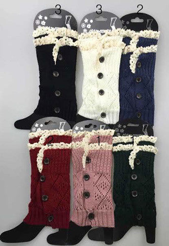 knitted-boot-topper-double-lace-top-w/buttons
