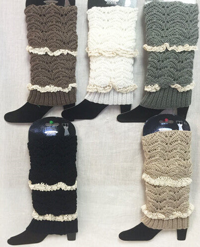 knitted-boot-topper-with-double-crochet