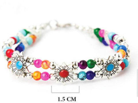 multi-colored-beaded-bracelet