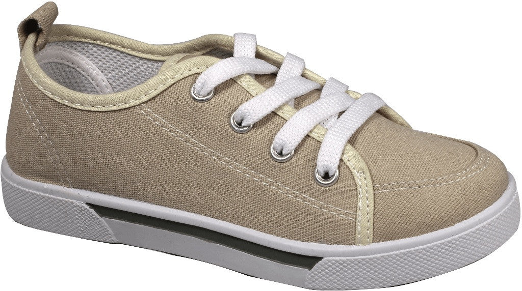 grey-canvas-lace-up-sneakers-for-youth-size-11-3