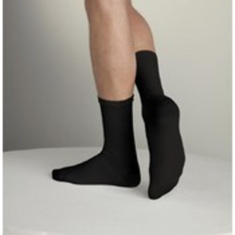 black-cotton-crew-socks