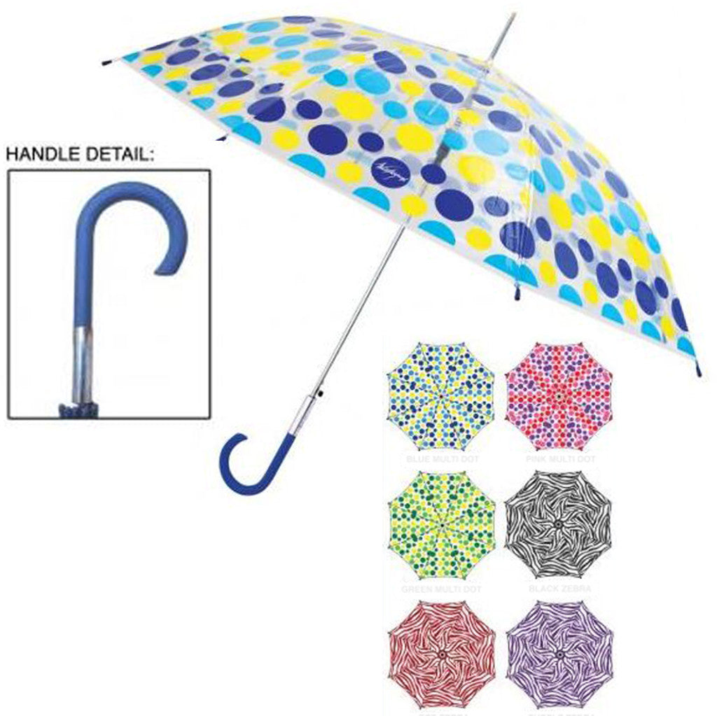 weather-zone-46"--automatic-folding-fashion-stick-clear-dome-umbrellas