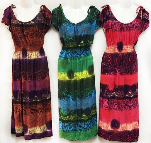 ladies-long-abstract-printed-multicolor-dresses