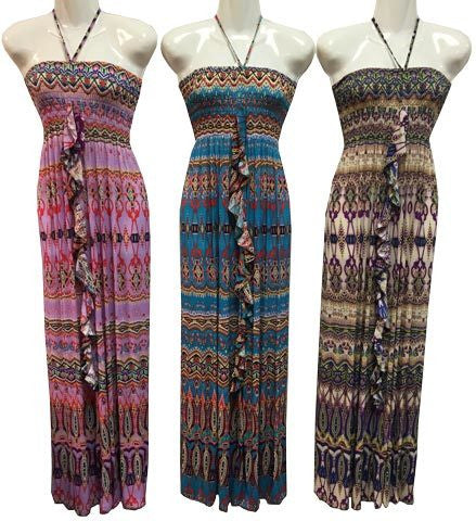 tube-dress-w/neck-ties-and-ruffle-center