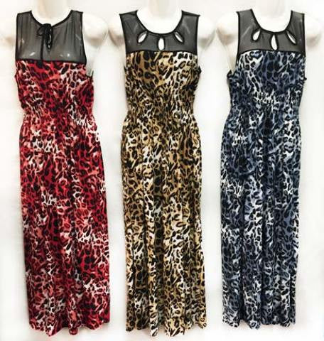 lace-top-leopard-printed-long-dresses