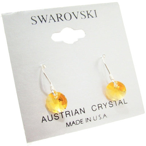 yellow-crystal-drop-earrings