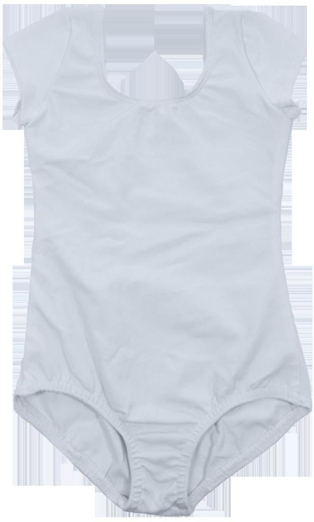 ella's-tutus-girls'-white-short-sleeve-leotard