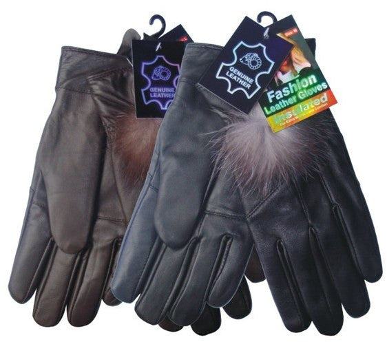 winter-glove-genuine-leather-women-w/-feather
