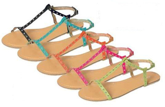 women's-sandals-with-metalic-studs
