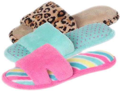 women's-pattern-plush-slipper-assortment