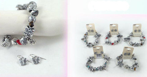 bracelet-earring-set-with-butterfly-flower-leaf