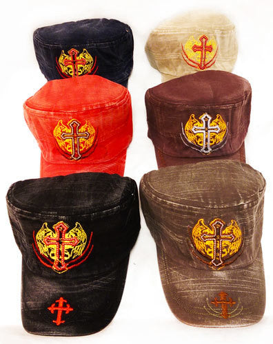 washed-fabric-hat---cross-design