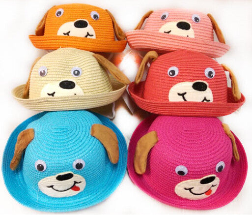 kids-summer-sun-hat-with-cute-doggy-design