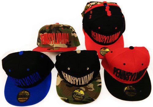 pennsylvania-snap-back-adjustable-hats