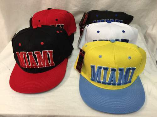 miami-snap-back-flat-bill-hats-caps