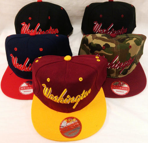flat-bill-snap-back-hat-washington
