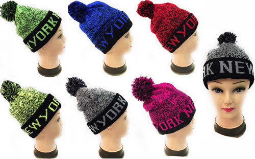 winter-knitted-beanie-hat-w/new-york-logo