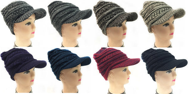 winter-knitted-ladies-hats-with-bill
