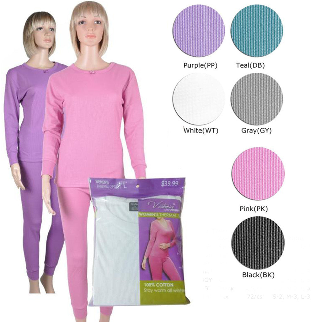 women's-thermal-underwear-sets---gray