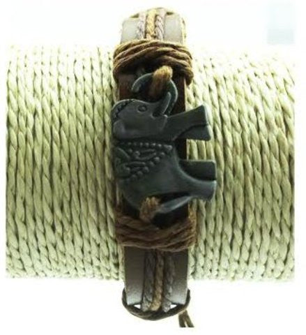 leathery-bracelet-with-elephant