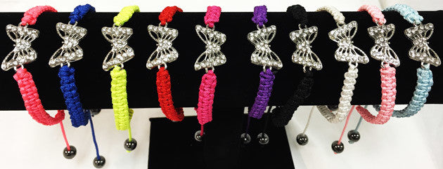 wholesale-rhinestone-bracelet-butterfly-adjustable