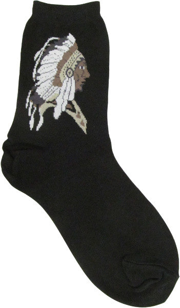 kbell-ladies-black-crew-socks-socks,-9-11