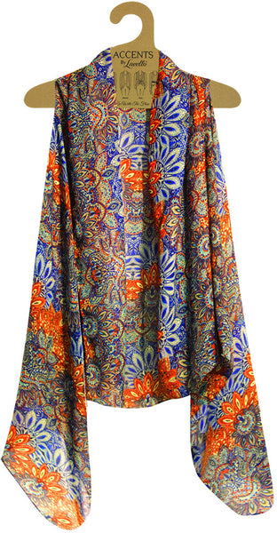 cobalt/orange-persian-print-vest