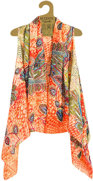 peach/orange/turquoise-crewel-vest
