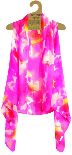 deep-pink/white-floral-vest