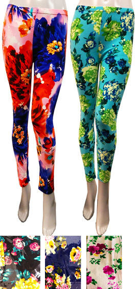 thin-floral-print-leggings-assorted-colo
