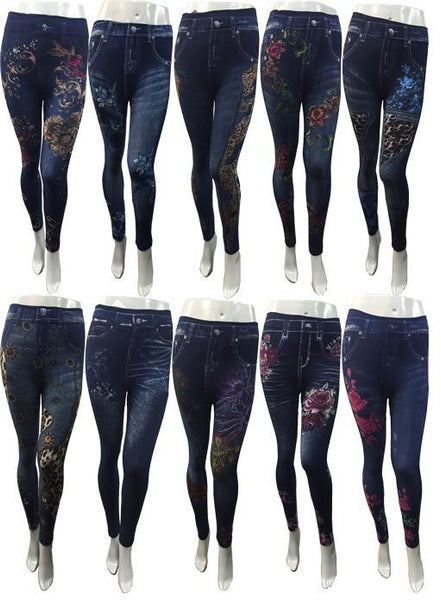 denim-leggings---floral
