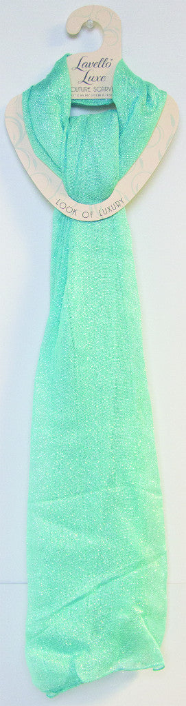 woven-metallic-scarf--aqua-w/silver