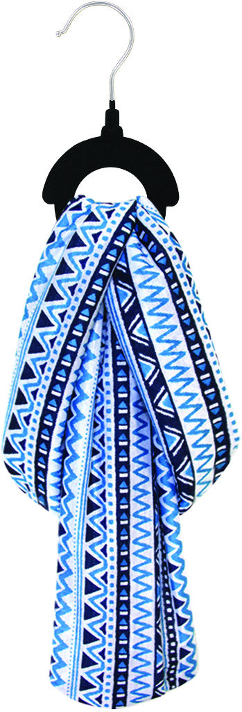 blue-aztec-infinity-scarf