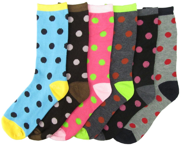 women/teen-crew-socks---polka-dots