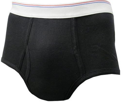 men's-100%-cotton-black-mid-rise-briefs--xl