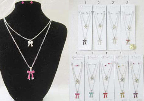 rhinestone-ribbon-necklace-with-earring-set