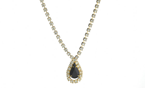 jet-teardrop-and-crystal-necklace