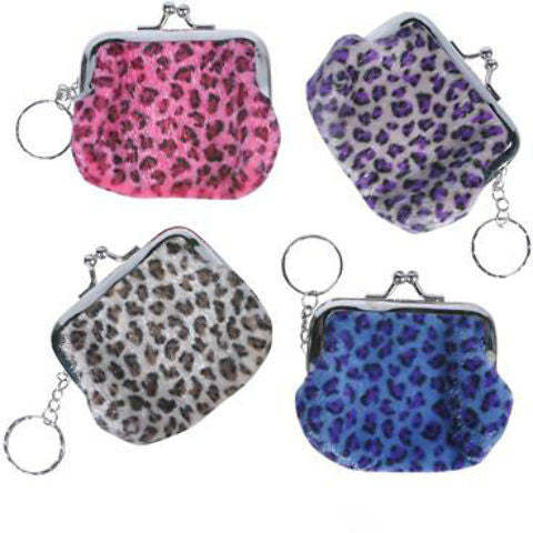 3"-safari-print-coin-purse-key-chain